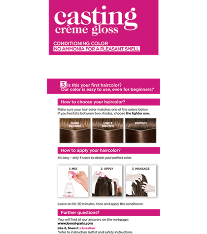 haircolor 518 casting creme gloss packshot side