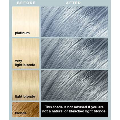 Haircolor Silver Grey Colorista Gel Hair