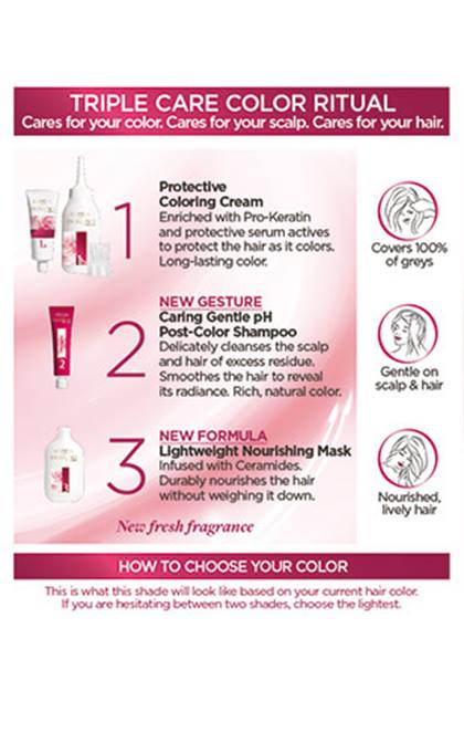 haircolor excellence creme core product detail