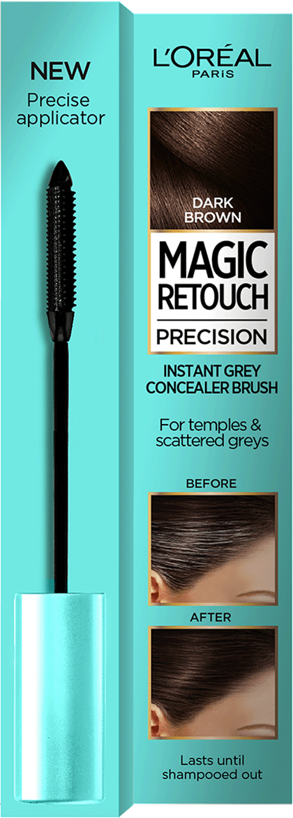 haircolor dark brown magic retouch precision packshot front