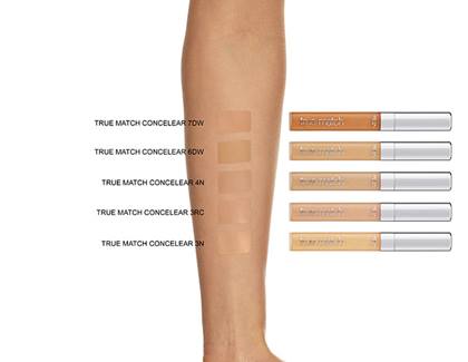 concealer true match perfect concealer medium skin arm swatch