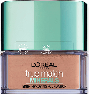 foundation honey 6N true match mineral powder packshot