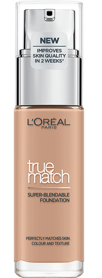 OAP MAKEUP FACE TRUE MATCH SUPER BLENDABLE FOUNDATION 3R 3C PACKSHOT FACING