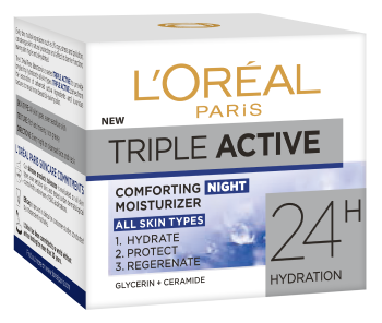 3600521804254 Triple Active All Skin Types Moisturizer 24H Night 1